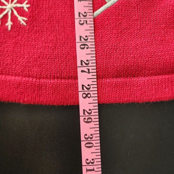 Basic Editions Holiday embroidered sweater vest (size 1X) - Picture 9 of 9